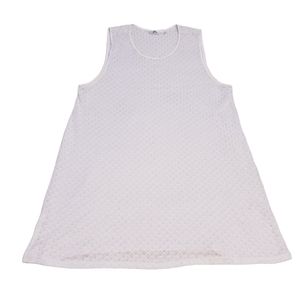 Aqua La Vie En Rose Lightweight Open Knit Tank Top Beach Cover-Up